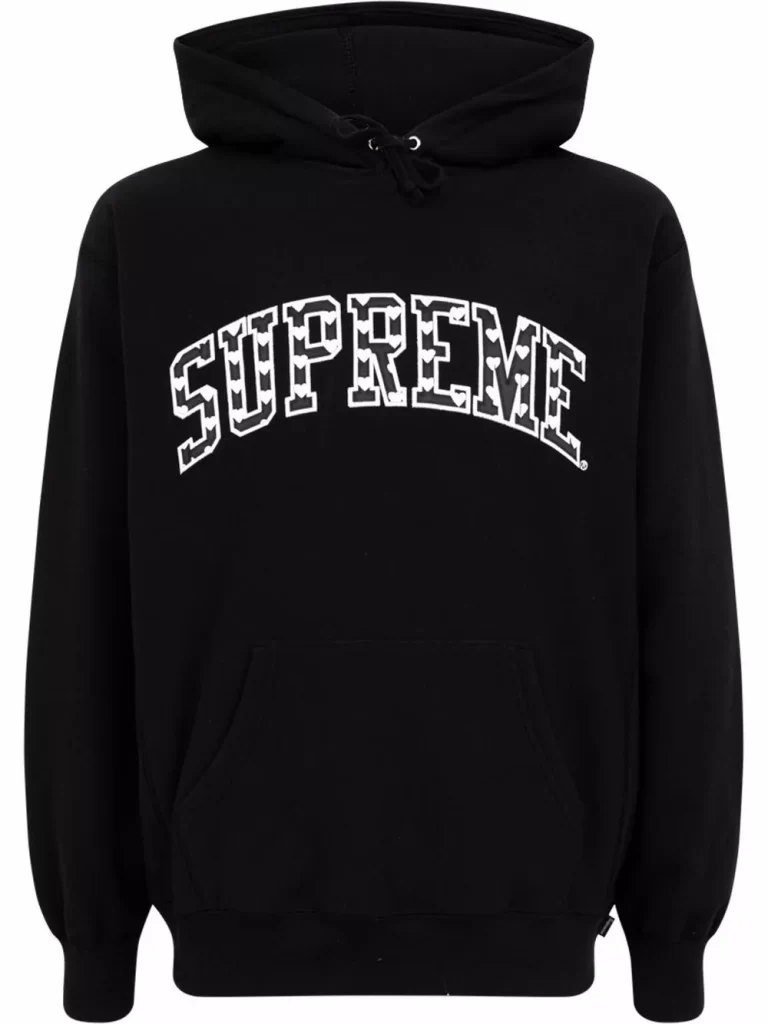 Supreme Hearts Arc drawstring hoodie插图