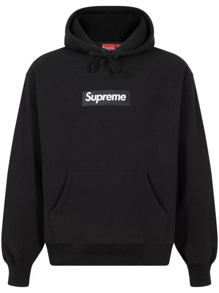 Supreme Box Logo cotton hoodie插图